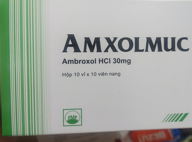 Amxolmuc hộp 100 viên