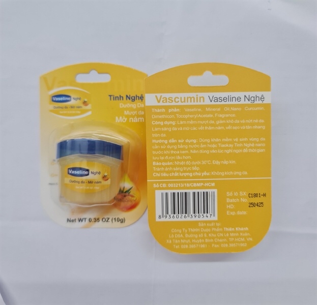 VASCUMIN VASELINE NGHỆ HU10G