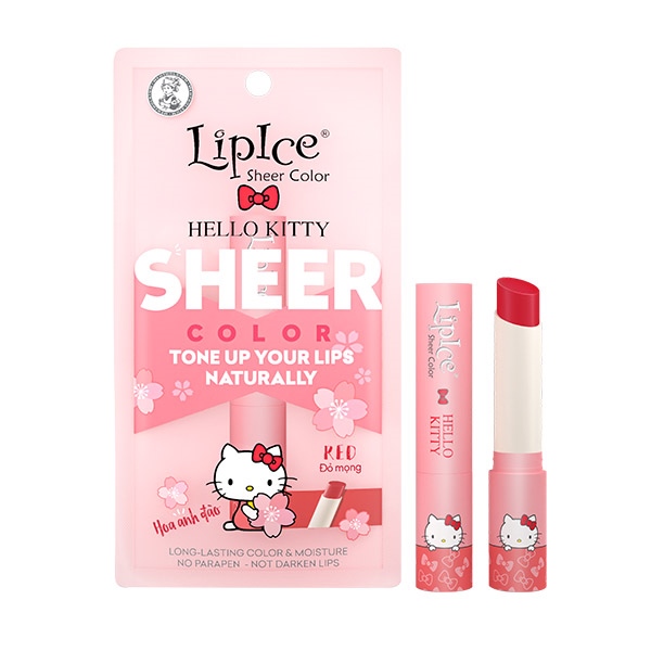 Son dưỡng Lipice Sheer Red - Đỏ mọng