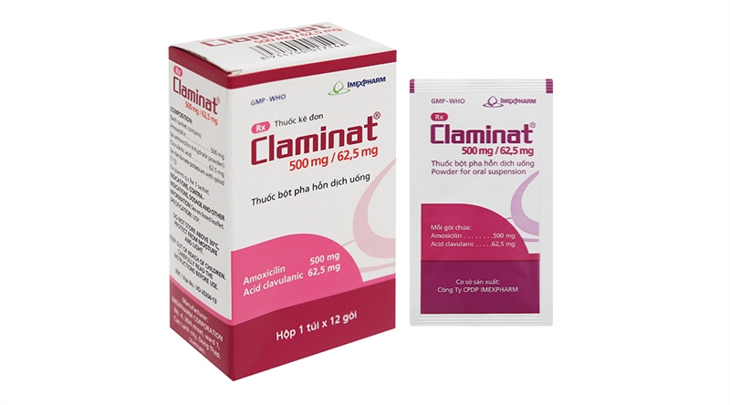 Claminat 500/62.5mg