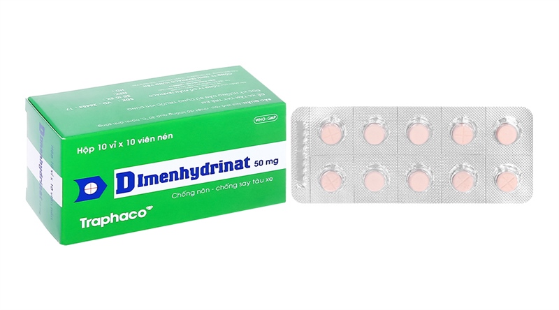 Dimenhydrinat 50mg Traphaco