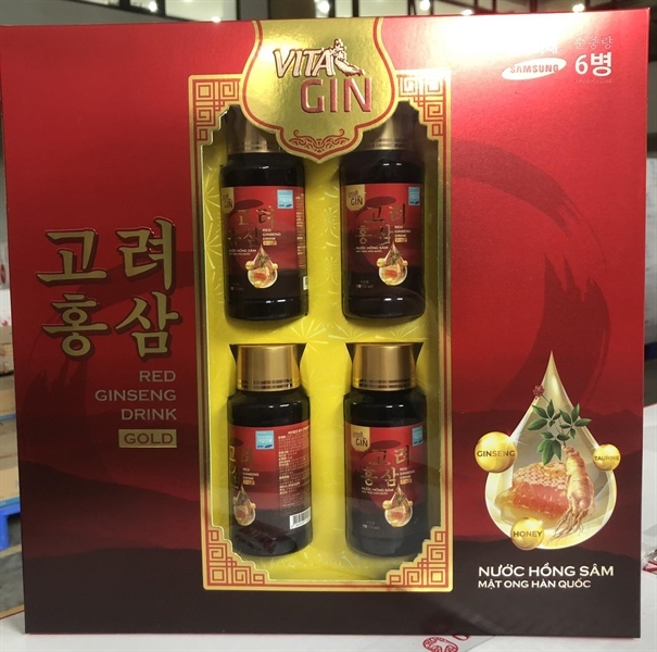 Nước Hồng Sâm Hàn Quốc Vital Gin Gold