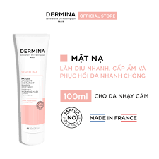 Mặt nạ Dermina cấp ẩm dịu da 100ml