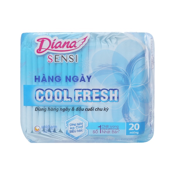 Diana hàng ngày cool fresh 20 miếng