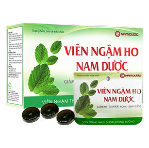 Viên ngậm ho Nam Dược 4 viên
