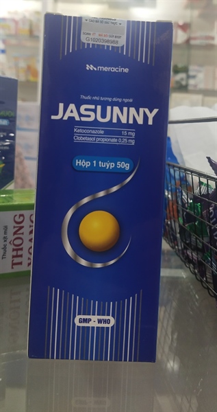 Thuốc nhũ tương dùng ngoài Jasunny tuýp 50g