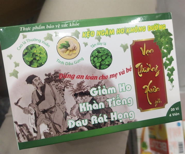 Kẹo Vạn Thường Xuân hộp 20 vỉ