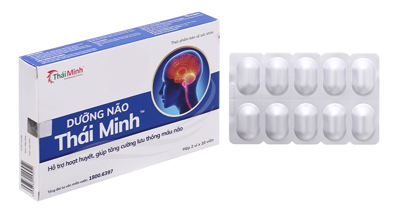 Dưỡng não Thái Minh 20 viên