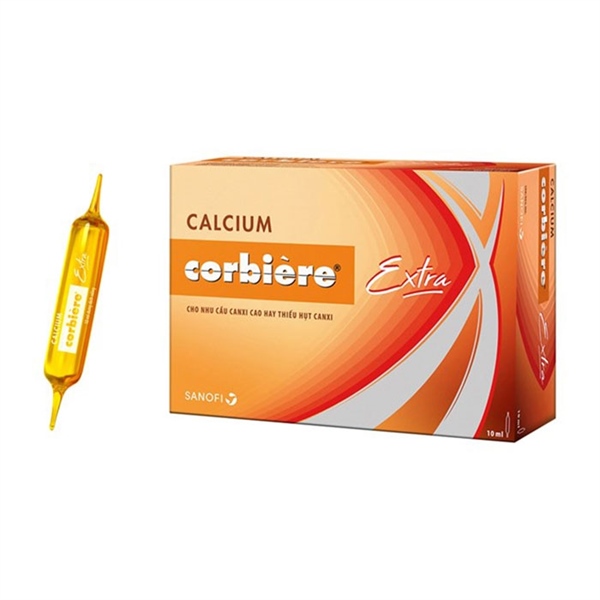 Calcium Corbiere extra hộp 30 ống 10 ml