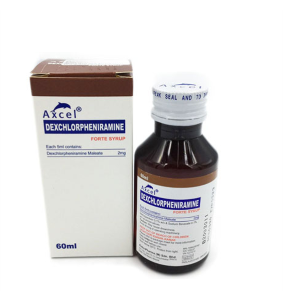 Axcel Dexchlorpheniramine Forte Syrup 60ml