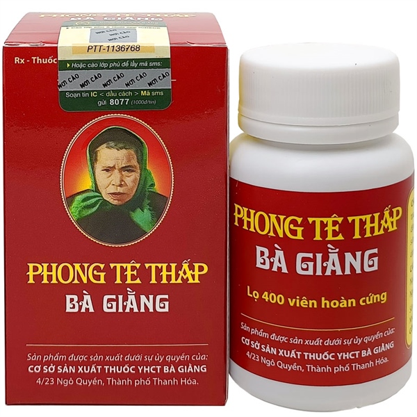 Phong tê thấp Bà Giằng