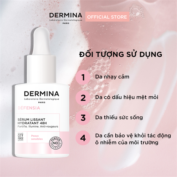Serum Dermina bảo vệ rạng rỡ 48h 30ml