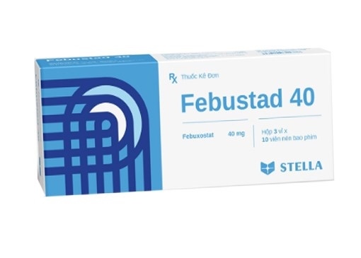 Febustad 40mg H/3 vỉ x 10v STELLA