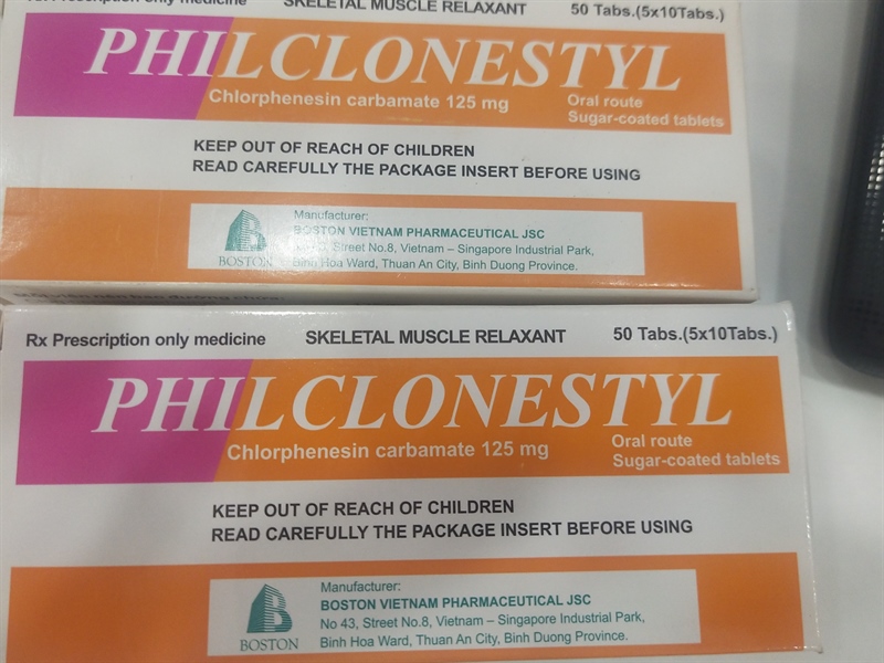 Philclonestyl hộp 50 viên