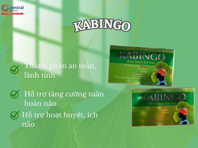 Kabingo (Hoạt huyết ích não) 50 viên