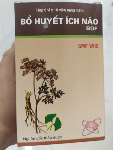 Bổ huyết ích não BDF hộp 60 viên