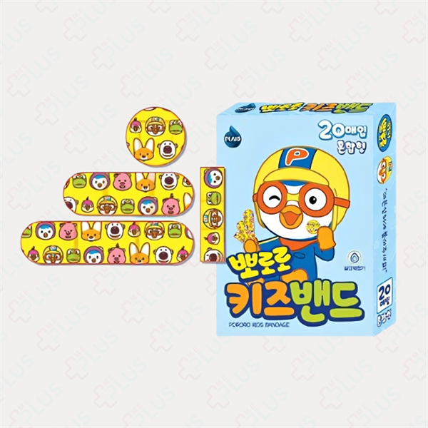 Keo cá nhân trẻ em Kids band Pororo (4 size)