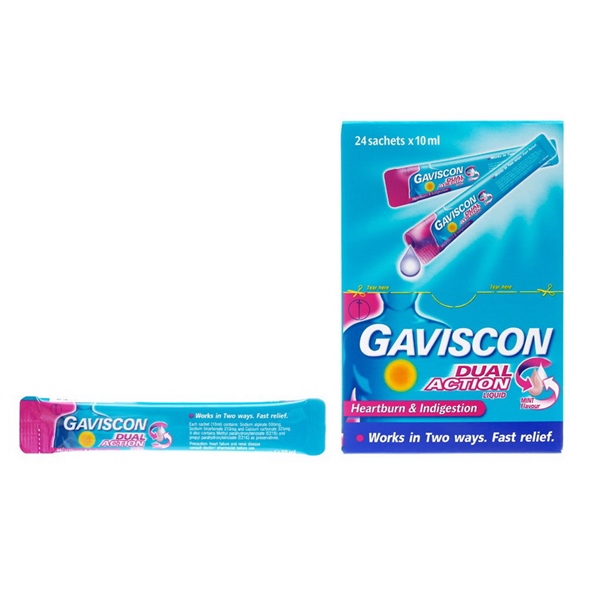 Gaviscon dual action 10ml
