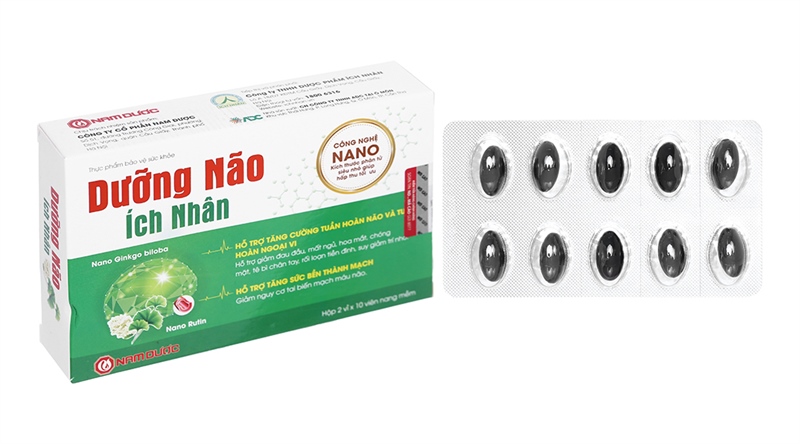 Dưỡng não Ích Nhân 20 viên