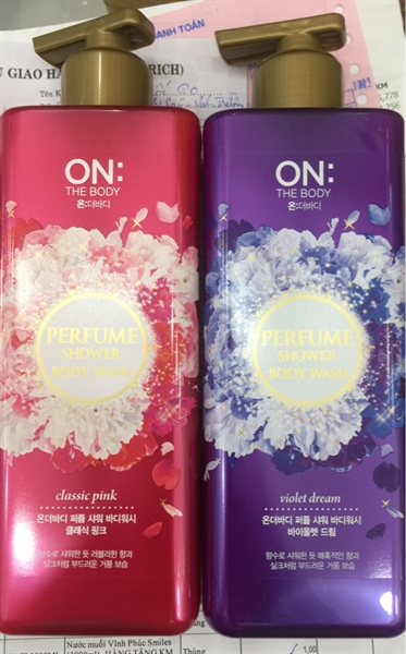 Sữa tắm On the body 500ml