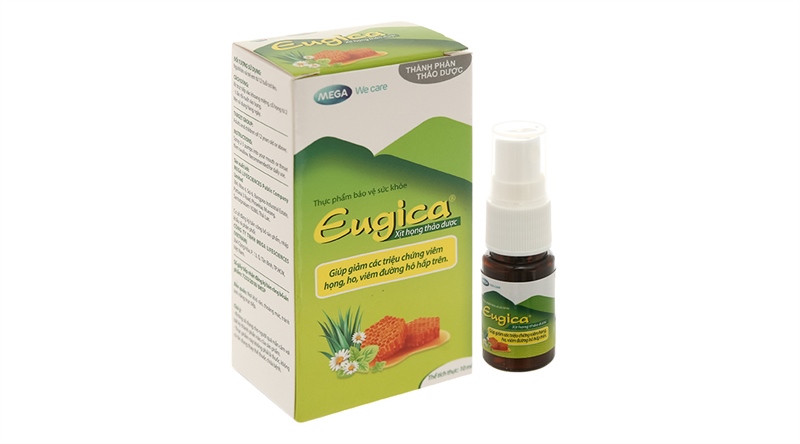 Xịt họng Eugica 10ml