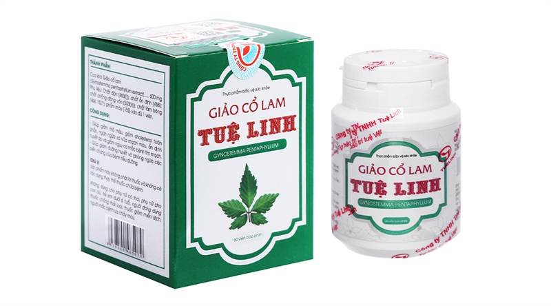 Giảo cổ lam Tuệ Linh 60 viên