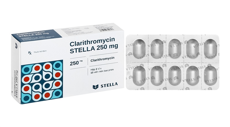 Clarithromycin STELLA 250 mg