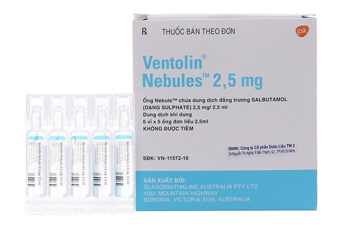 Ventolin Nebules 2,5mg