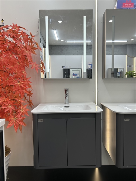 Bộ tủ chậu nhựa pico cao cấp GN KT60-60X