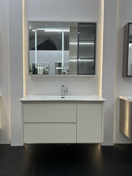 Bộ tủ chậu nhựa pico cao cấp GN T08-100T