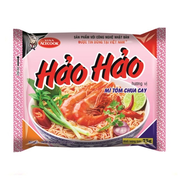 Mì Hảo Hảo Tôm Chua Cay Gói 75g