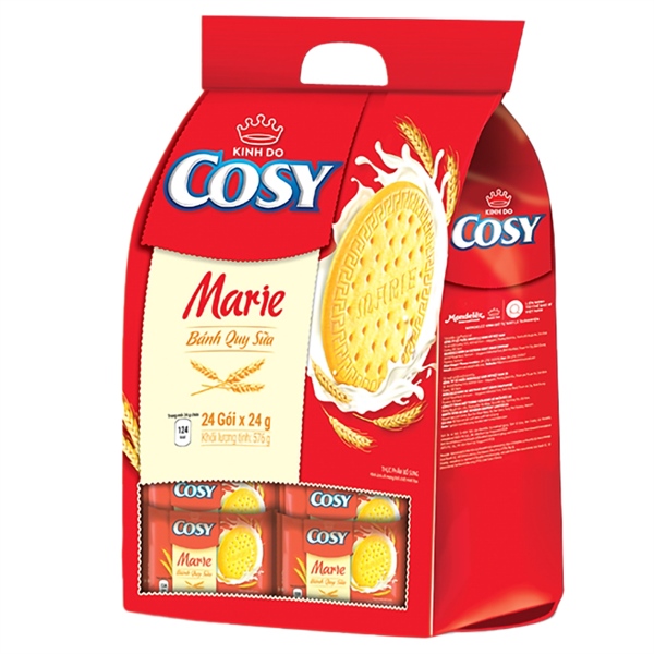 Bánh quy Sữa Cosy Marie 528g (Có 24 Gói Nhỏ)