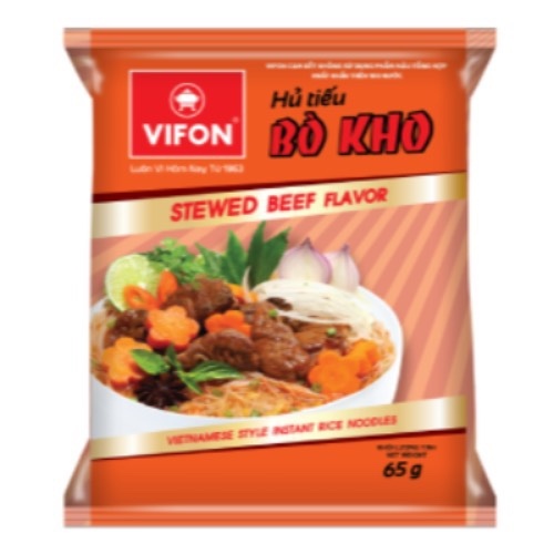 Hủ tiếu Vifon bò kho 65g