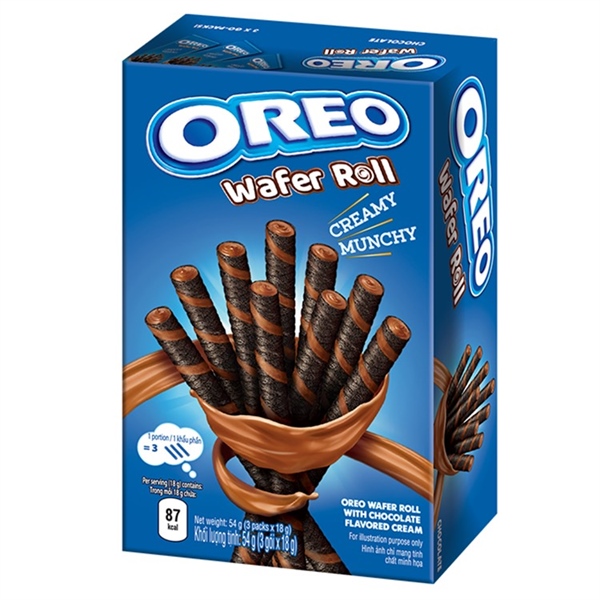 Bánh quế Oreo vị Socola 54g