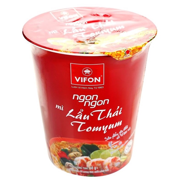 Mì ly Ngon Ngon lẩu Thái 60g