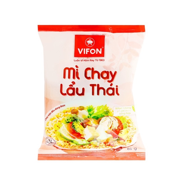 Mì chay Vifon lẩu Thái 65g