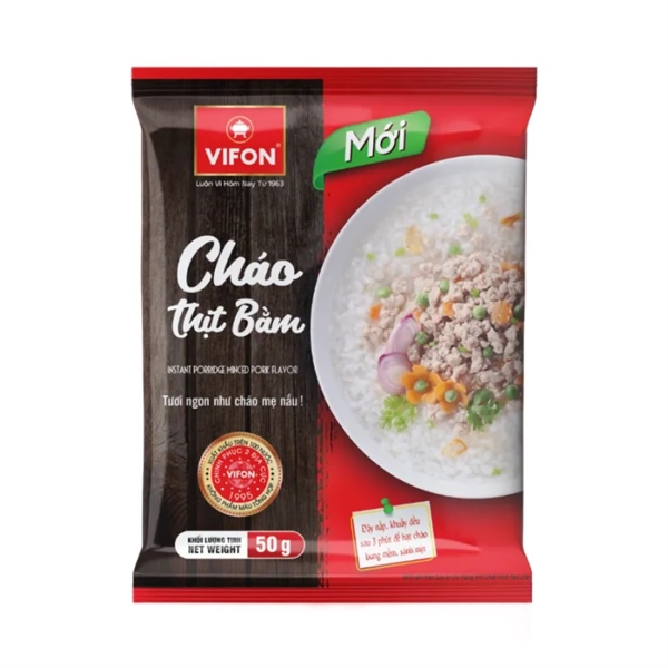 Cháo thịt bằm Vifon gói 50g