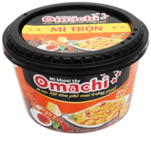 Mì Tô Omachi Xốt Tôm Phô Mai Trứng Muối 105g