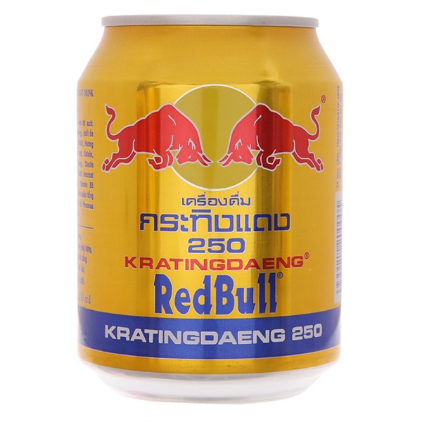 Nước tăng lực Red Bull nhập khẩu Thái Lan lon 250ml
