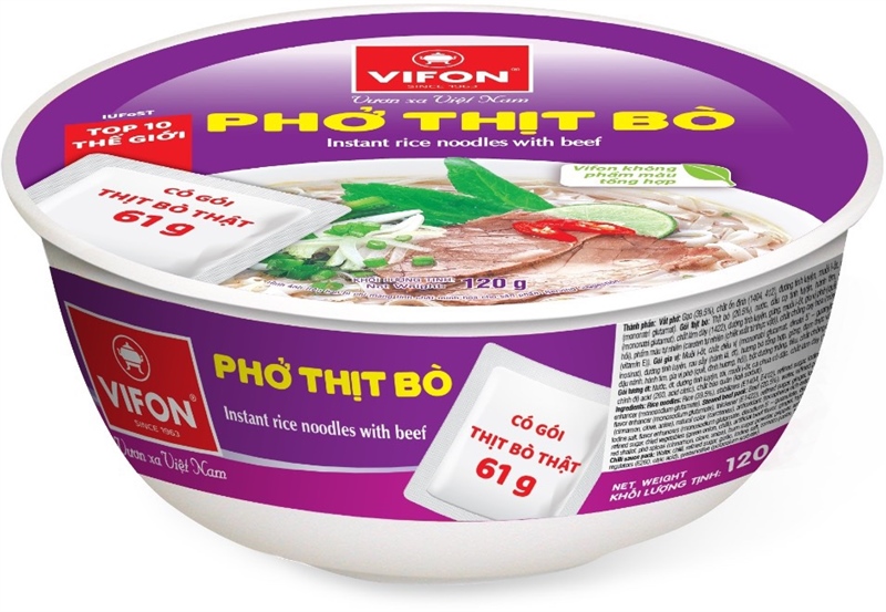 Phở thịt Bò Vifon tô 120g