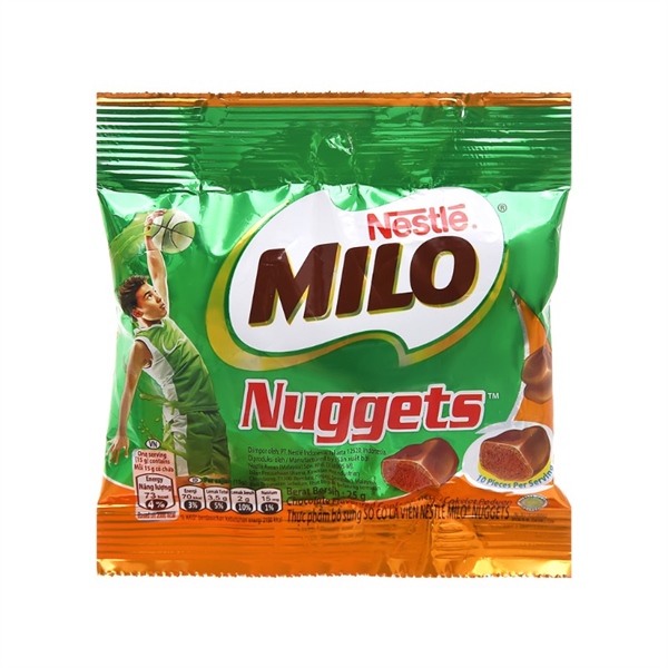Kẹo Socola Nestle Milo Cốm Gói 25g