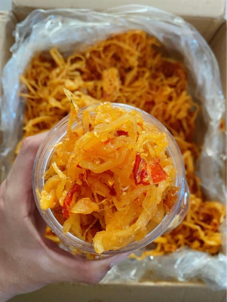 Mực xé sợi mắm nhĩ 500gr