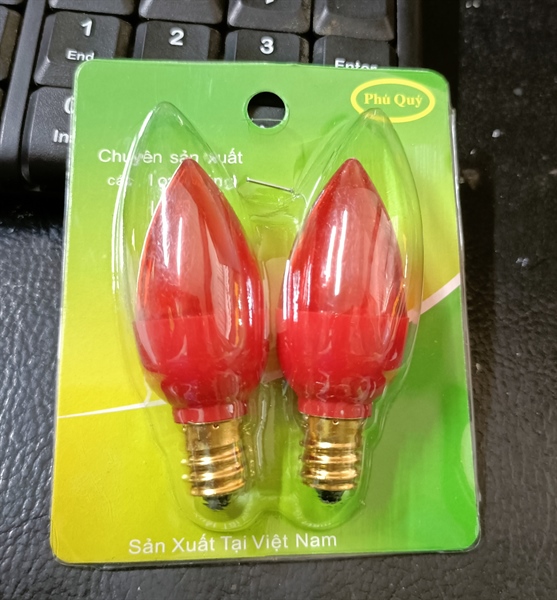 Bóng cà na led nhựa Phú quý