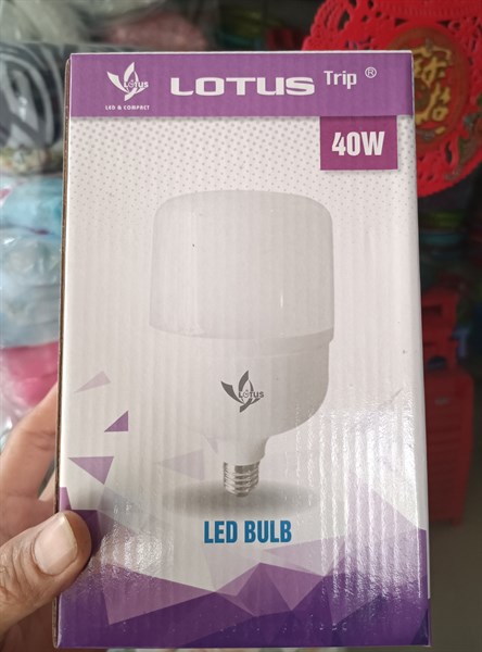 Bóng đèn led trụ Lotus 40W/50W/65W