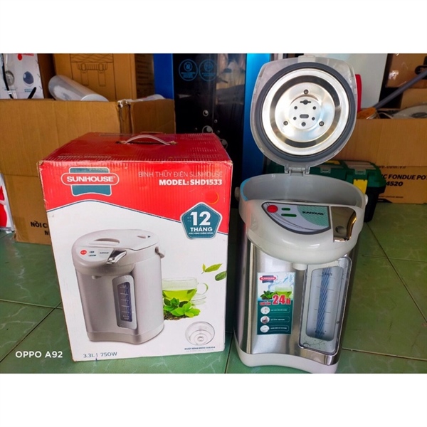 Bình thủy điện 3.3 lít Sunhouse SHD1533