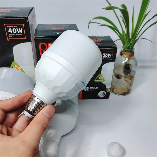 Bóng led trụ Aluled 20w/30W/40W