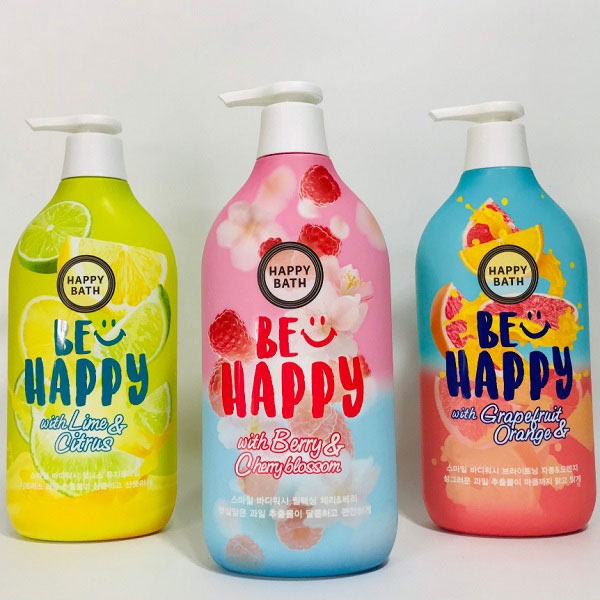 03-Sữa tắm Happy Bath 900g