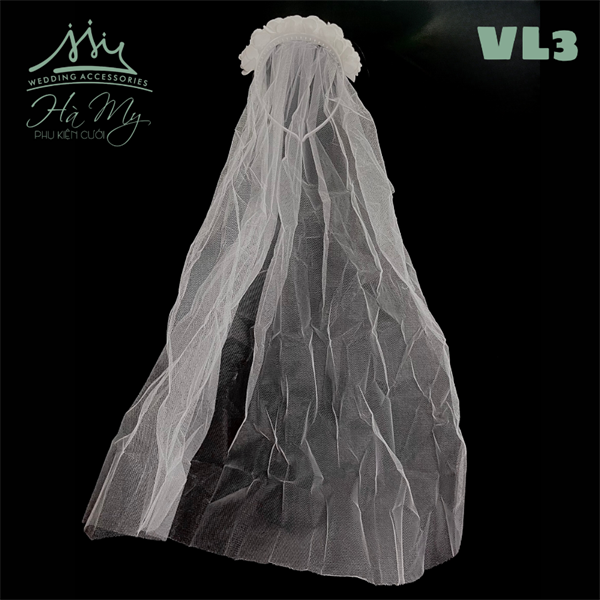 Lúp băng đô hoa hồng 70cm