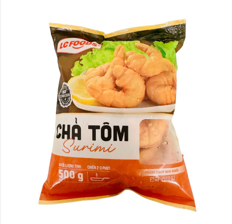 CHẢ TÔM SURIMI LC FOOD 500G