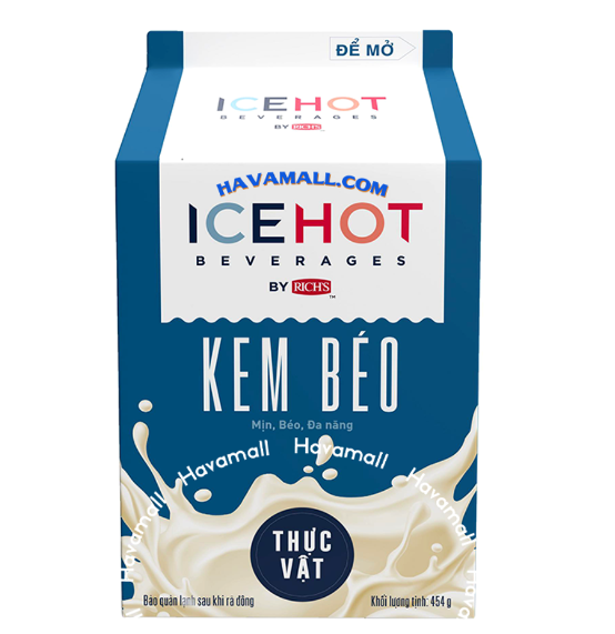 Kem Béo Thực Vật ICEHOT Hộp 454g